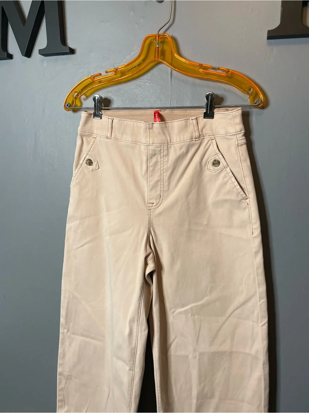 SPANX Stretch Twill Wide Leg Pants size medium - Picture 5 of 14
